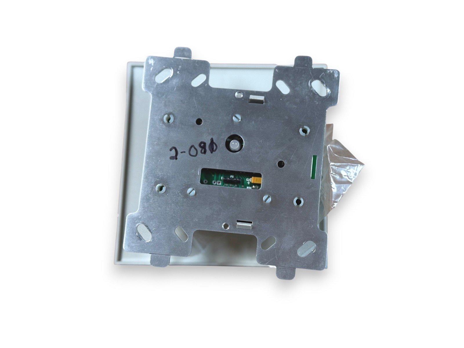 Fire alarm control panel module with circuit board and metal housing