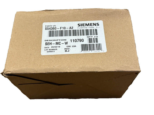 Siemens SEH-MC-W fire alarm control module in original packaging, part # S54360-F10-A2