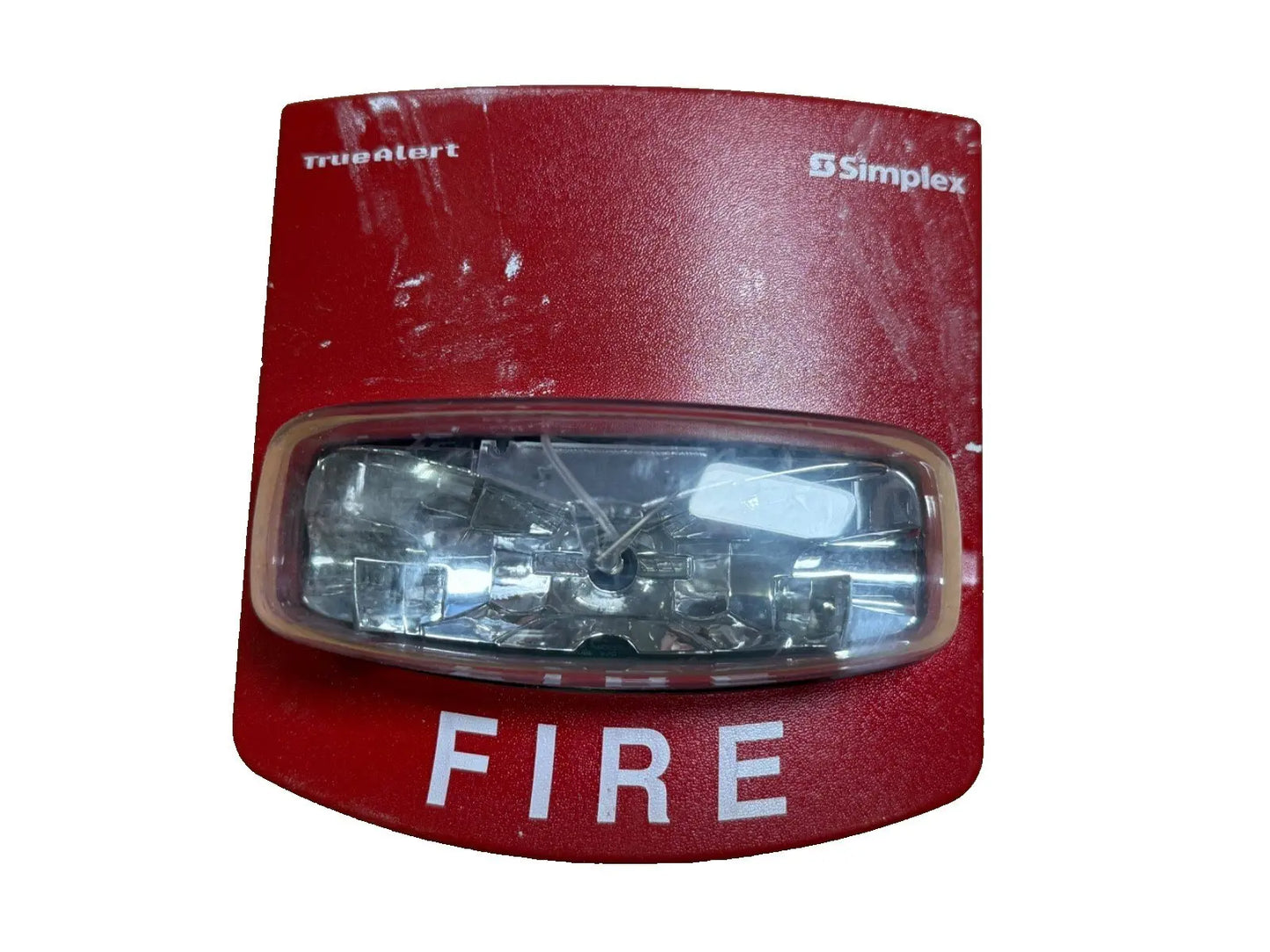 Simplex 4906-9101 Fire Alarm Strobe Wall Red (SmartSync) Simplex