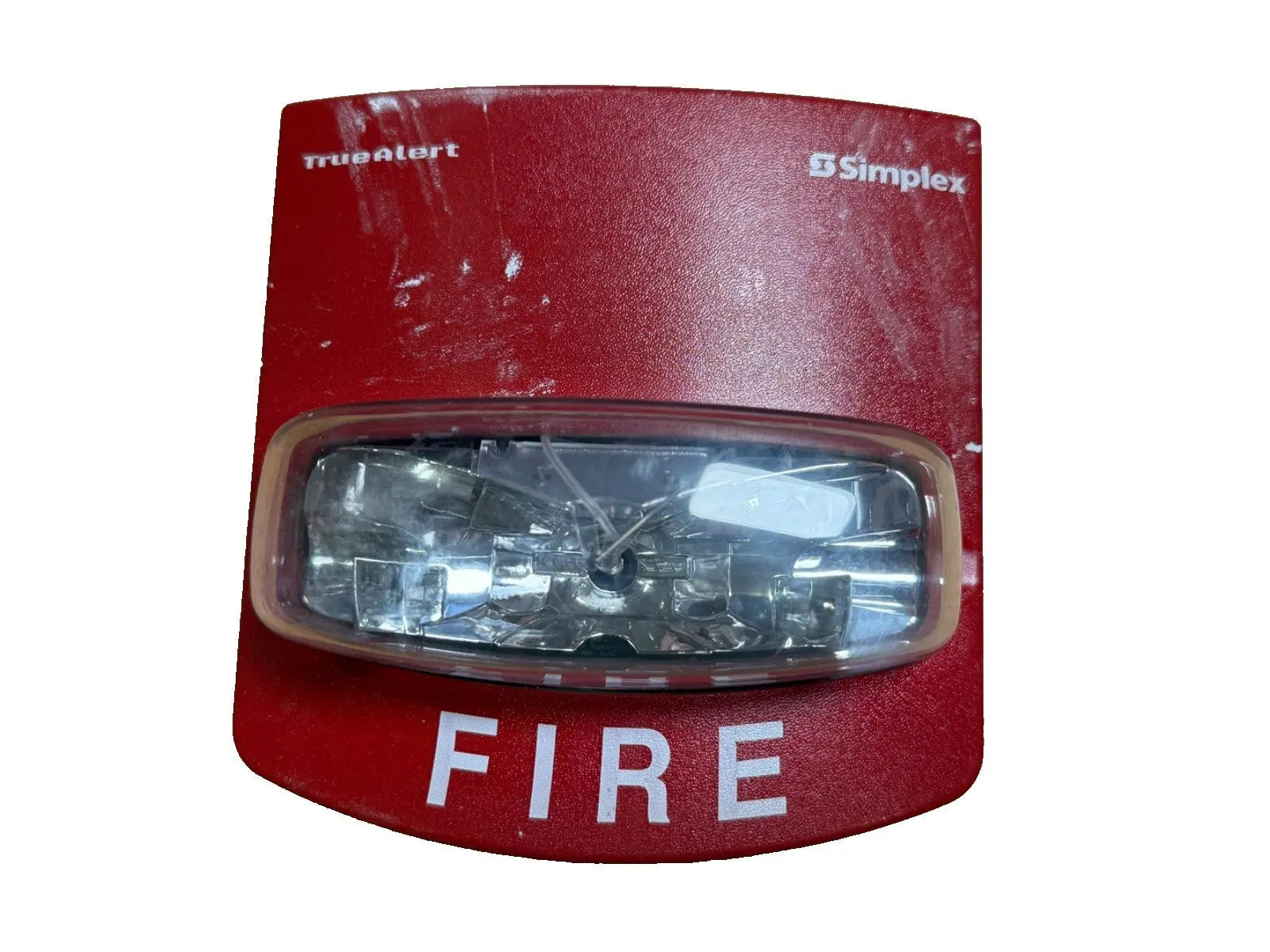 Simplex 4906-9101 Fire Alarm Strobe Wall Red (SmartSync) Simplex