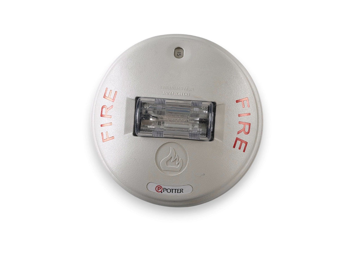 Potter CHS-24W Fire Alarm Horn Strobe Ceiling White Wrong Cover