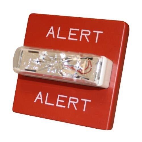 Eaton Wheelock RSS-24MCW-ALR Alert Strobe Wall Red (NEW IN BOX)