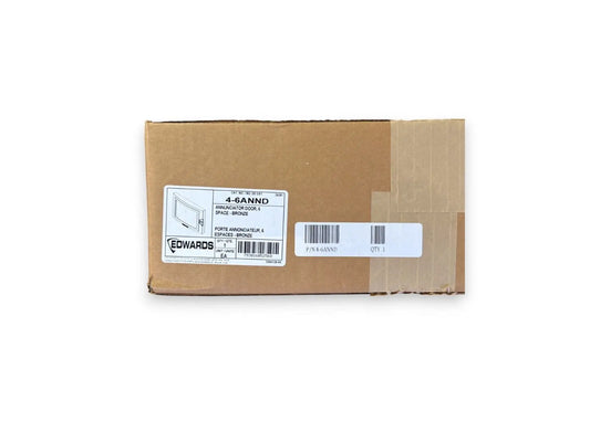 EST Edwards 4-6ANND 6 Space Bronze Annunciator Door (NEW IN BOX) Edwards
