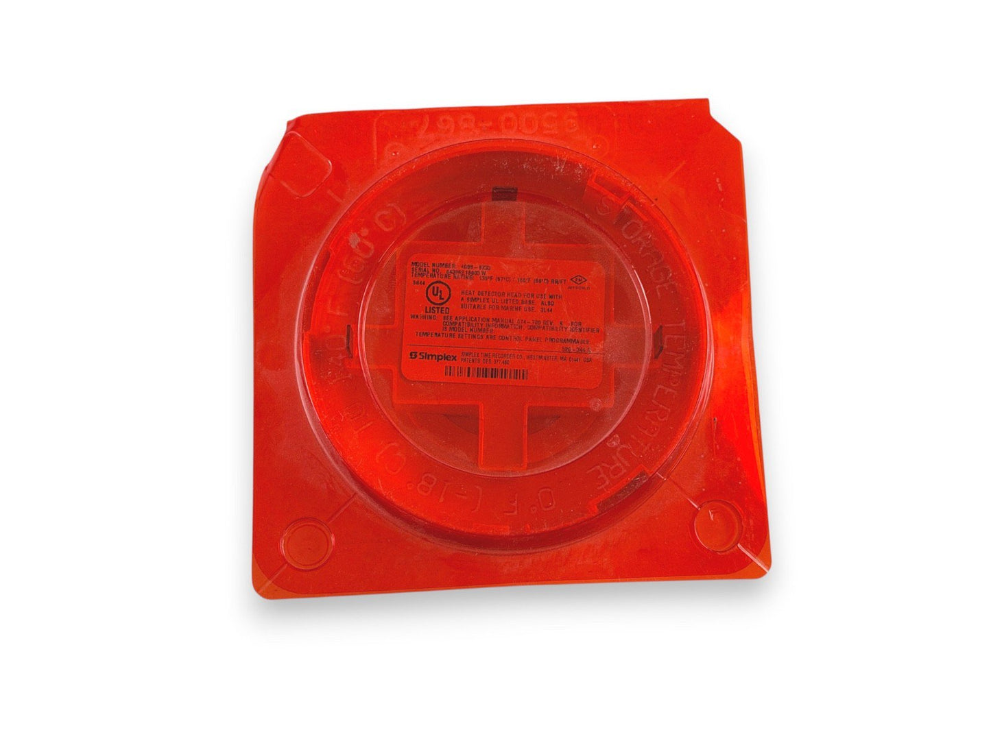 Simplex 4098-9733 Fire Alarm Heat Detector Head (NEW)