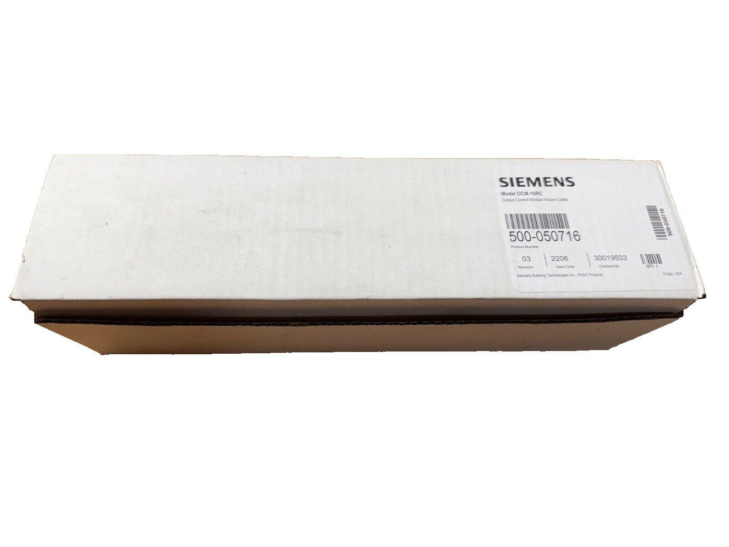 Siemens OCM-16RC 500-050716 Fire Alarm Output Control Module Ribbon (NEW IN BOX)
