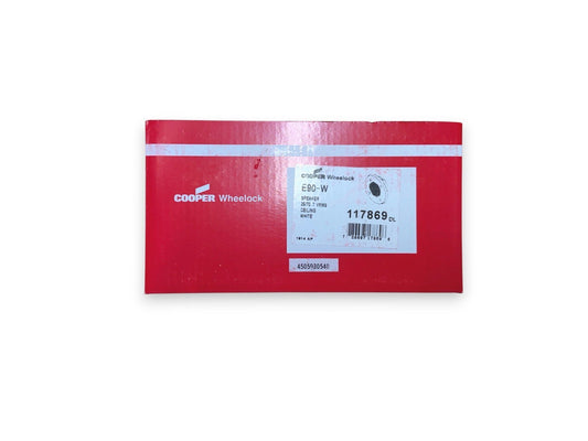 Eaton Wheelock RSSWP-2475W-FR 129013 Strobe Weatherproof Wall Red (NEW IN BOX)