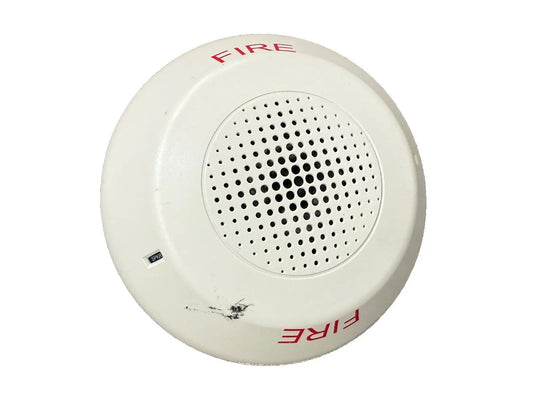 EST Edwards GCSWF Fire Alarm Speaker Ceiling White No Mounting Plate Edwards