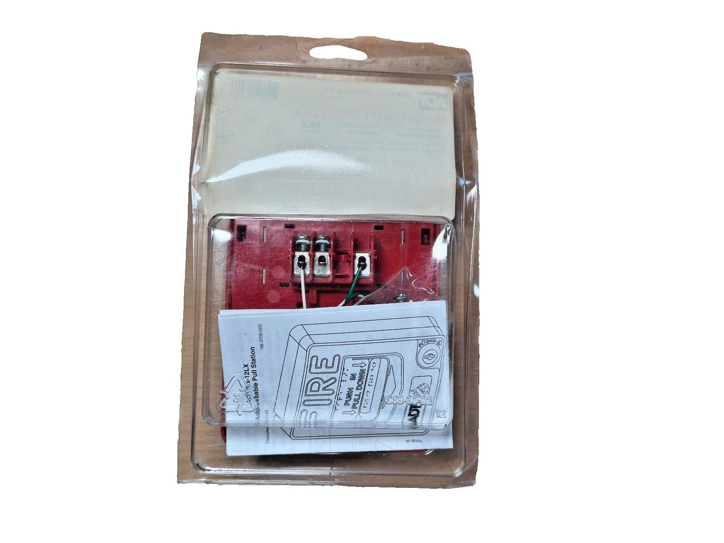ADT ADT-BG-12LX Fire Alarm Addressable Pull Station (NEW IN BOX)