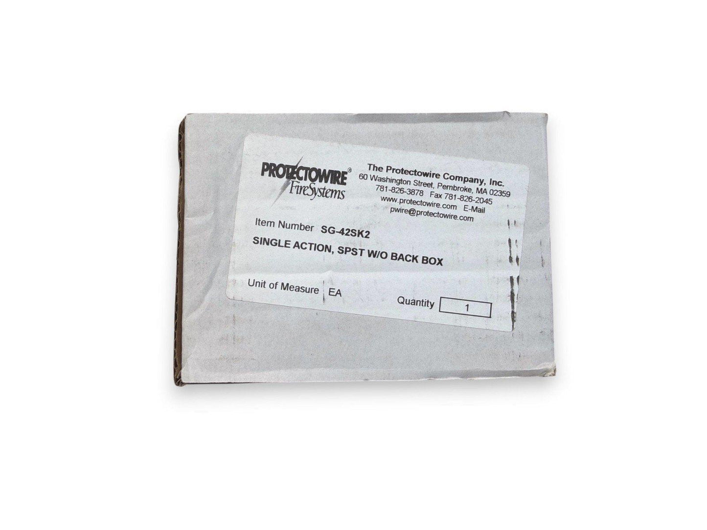 Protectowire SG-42SK2 Fire Alarm Single Action Pull Station (NEW IN BOX)