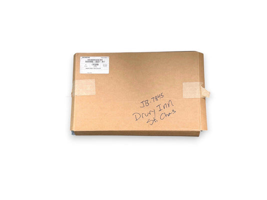 Siemens fire alarm equipment box, model S54400-B53-A1, labeled for Drury Inn, secure packaging