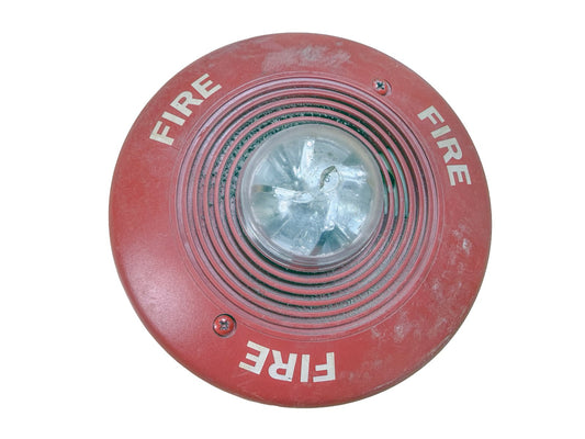 System Sensor PC2475 Fire Alarm Horn Strobe Ceiling Red