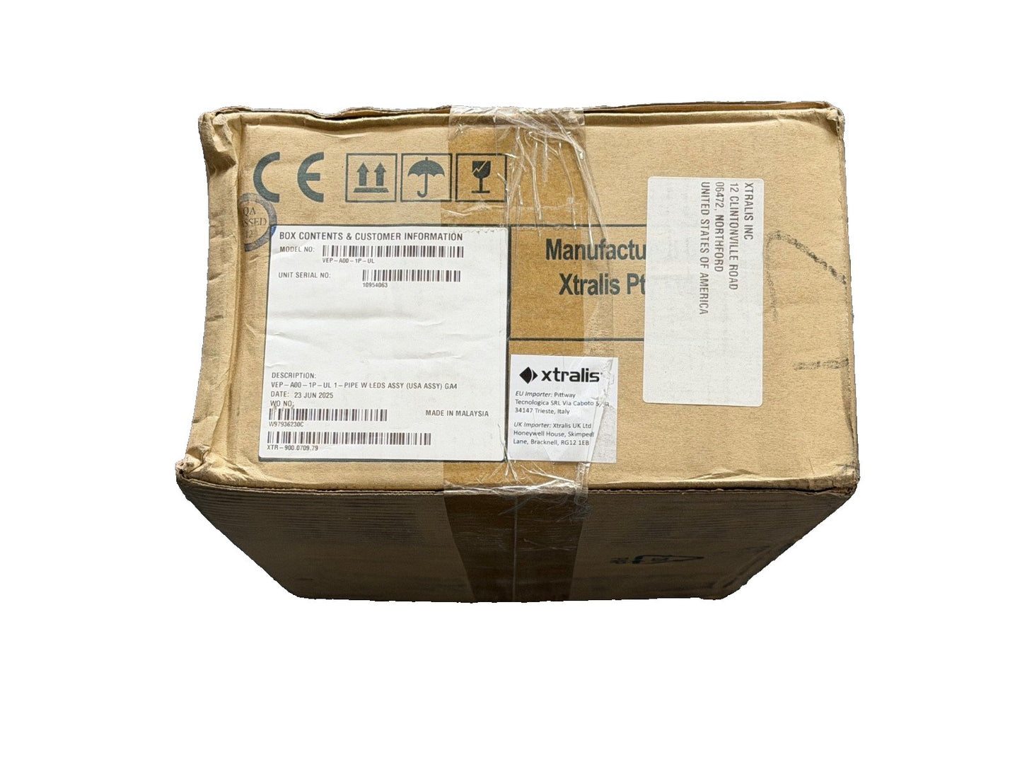 Xtralis VESDA VEP-A00-1P-UL Aspirating Smoke Detector (NEW IN BOX)