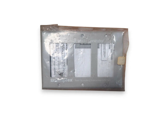 Simplex Fire Alarm Local Mode Controller Face Plate (NEW IN BOX) Simplex