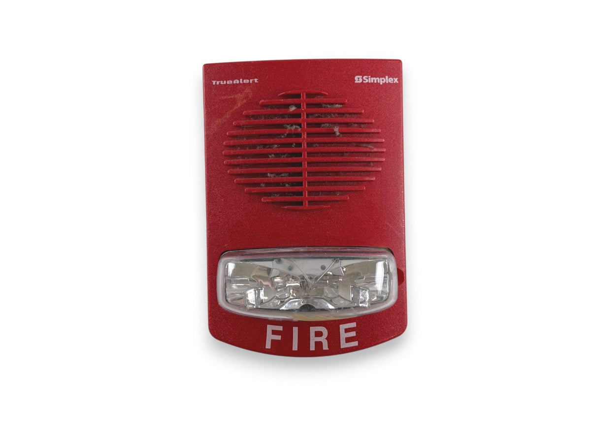 Simplex 4906-9151 Fire Alarm Speaker Strobe Wall Red (SmartSync)