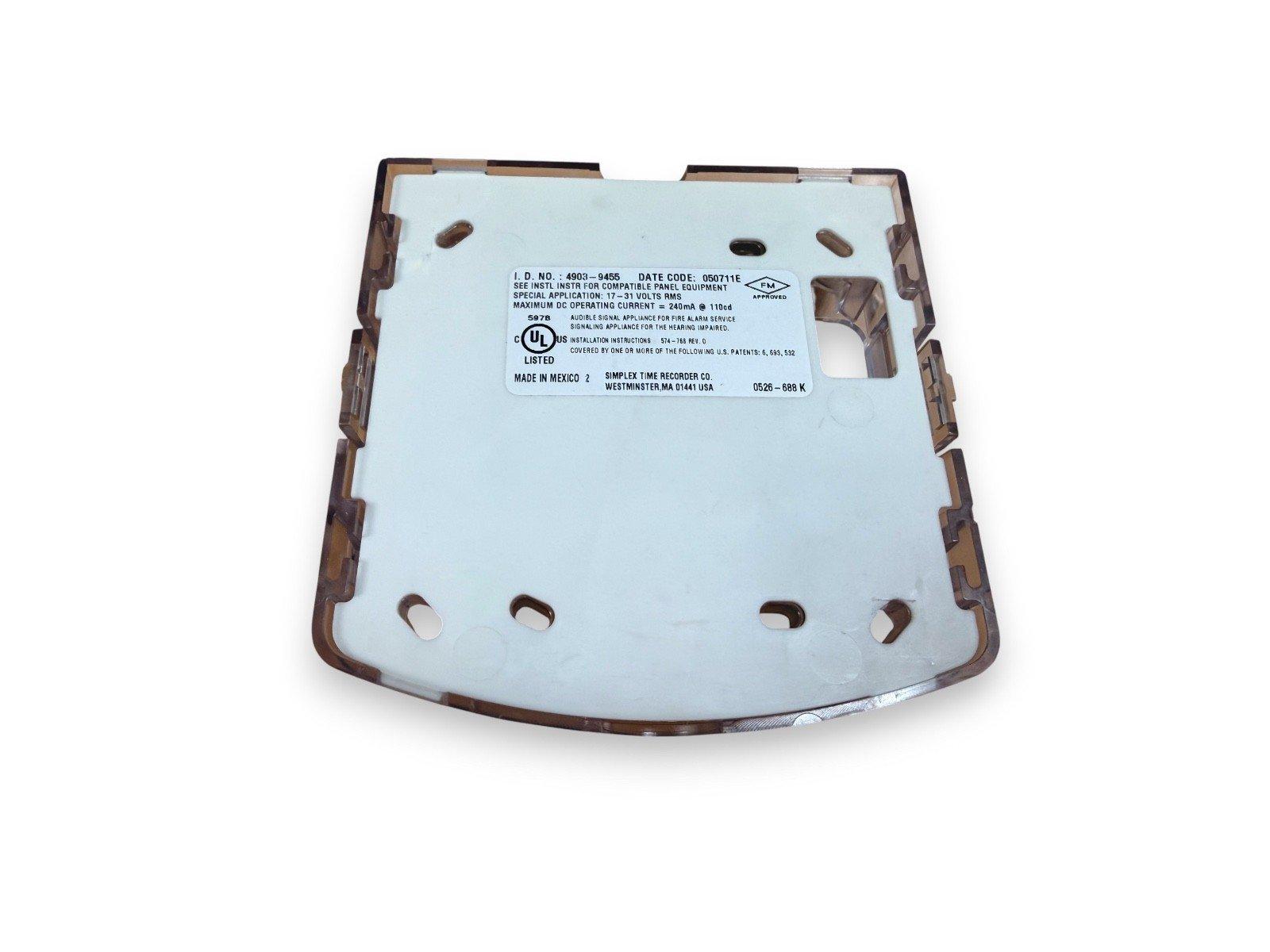 UL-listed fire alarm signaling device for hearing impaired, compatible panel equipment