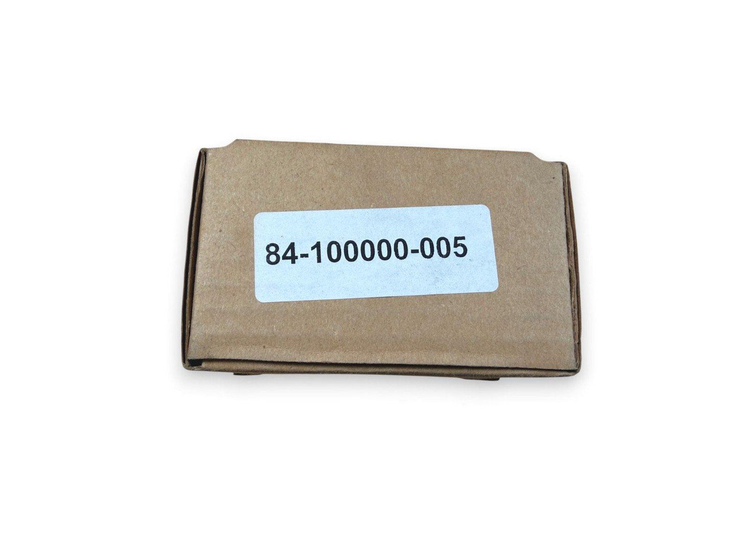 Fire alarm equipment part in brown box labeled 84-100000-005, new surplus or used