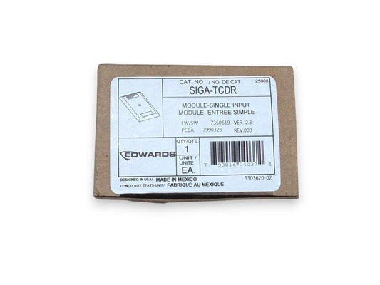 EST Edwards SIGA-TCDR Fire Alarm Single Input Module (NEW IN BOX)