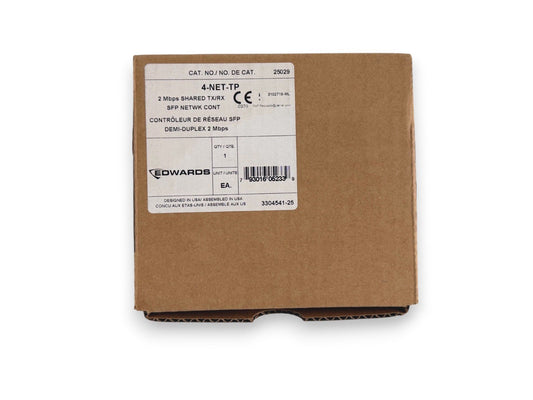 EST Edwards 4-NET-TP 2 Mbps Shared Tx/Rx SFP Netwk Cont (NEW IN BOX)