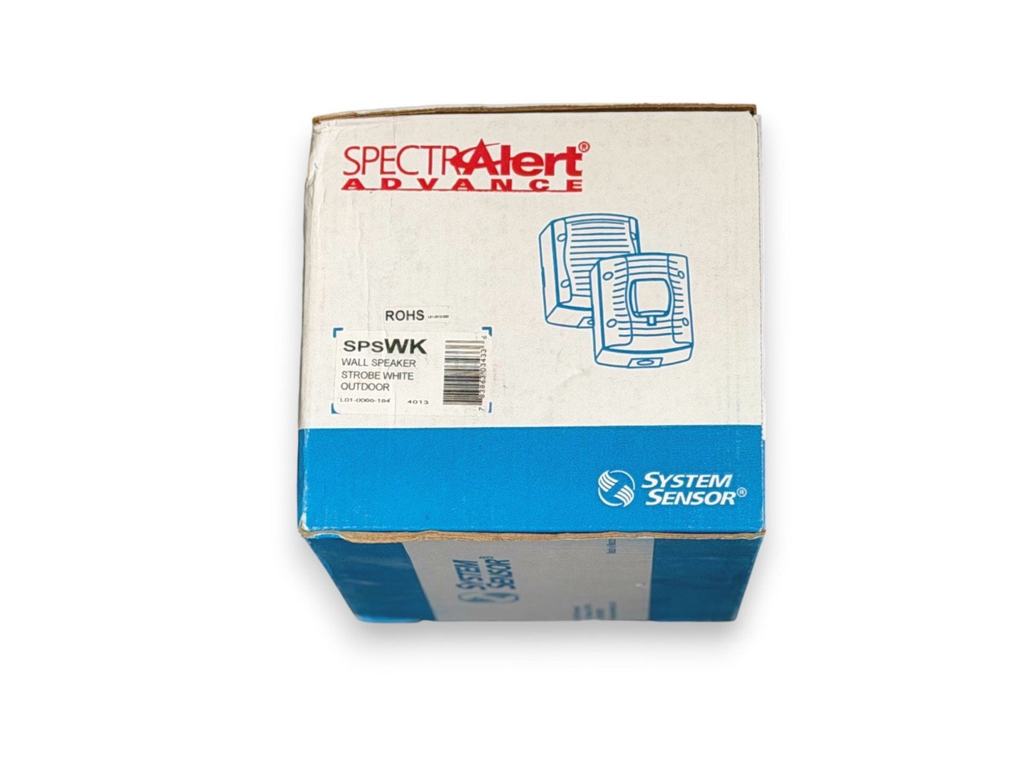 System Sensor SPSWK Fire Alarm Speaker Strobe Outdoor White (NEW IN BOX)