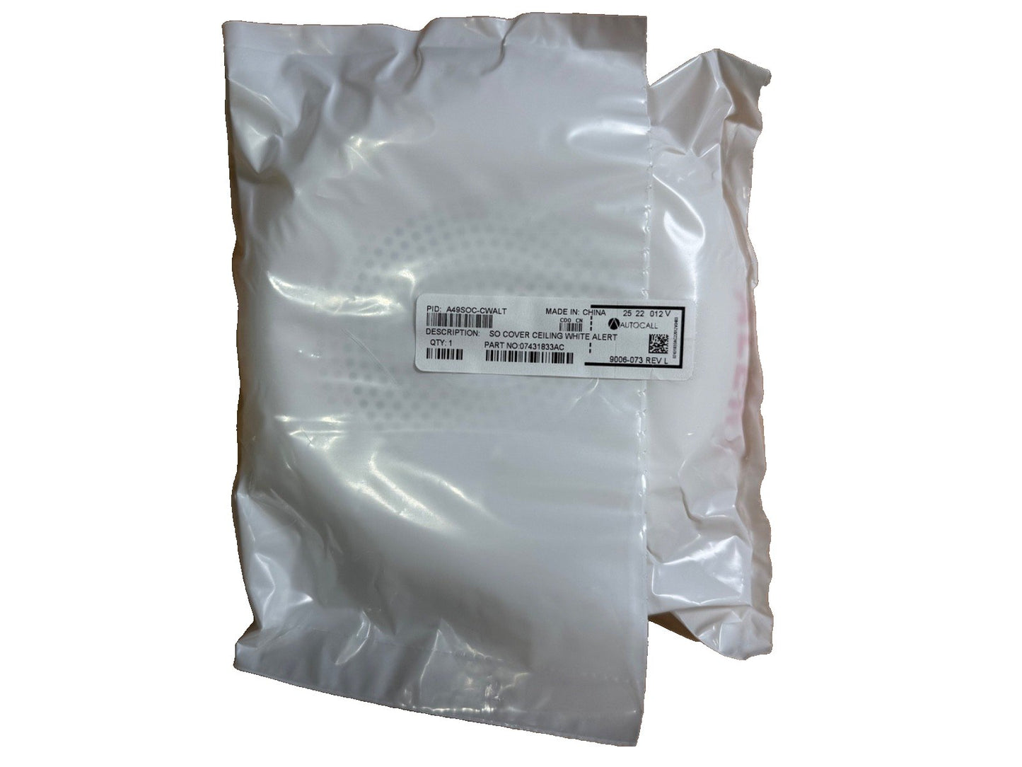 Autocall A49SOC-CWALT SO Cover Ceiling White Alert (NEW IN BOX)