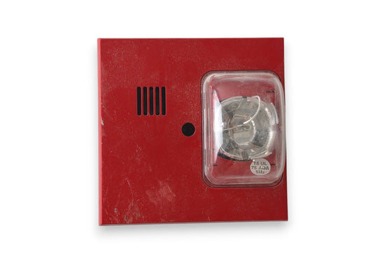 Siemens U-MMT-S17 Fire Alarm Horn Strobe Wall Red