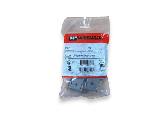 Legrand Wiremold 2101 10x Gal V Stl Coupling 2100 Series (NEW IN BOX) Wiremold