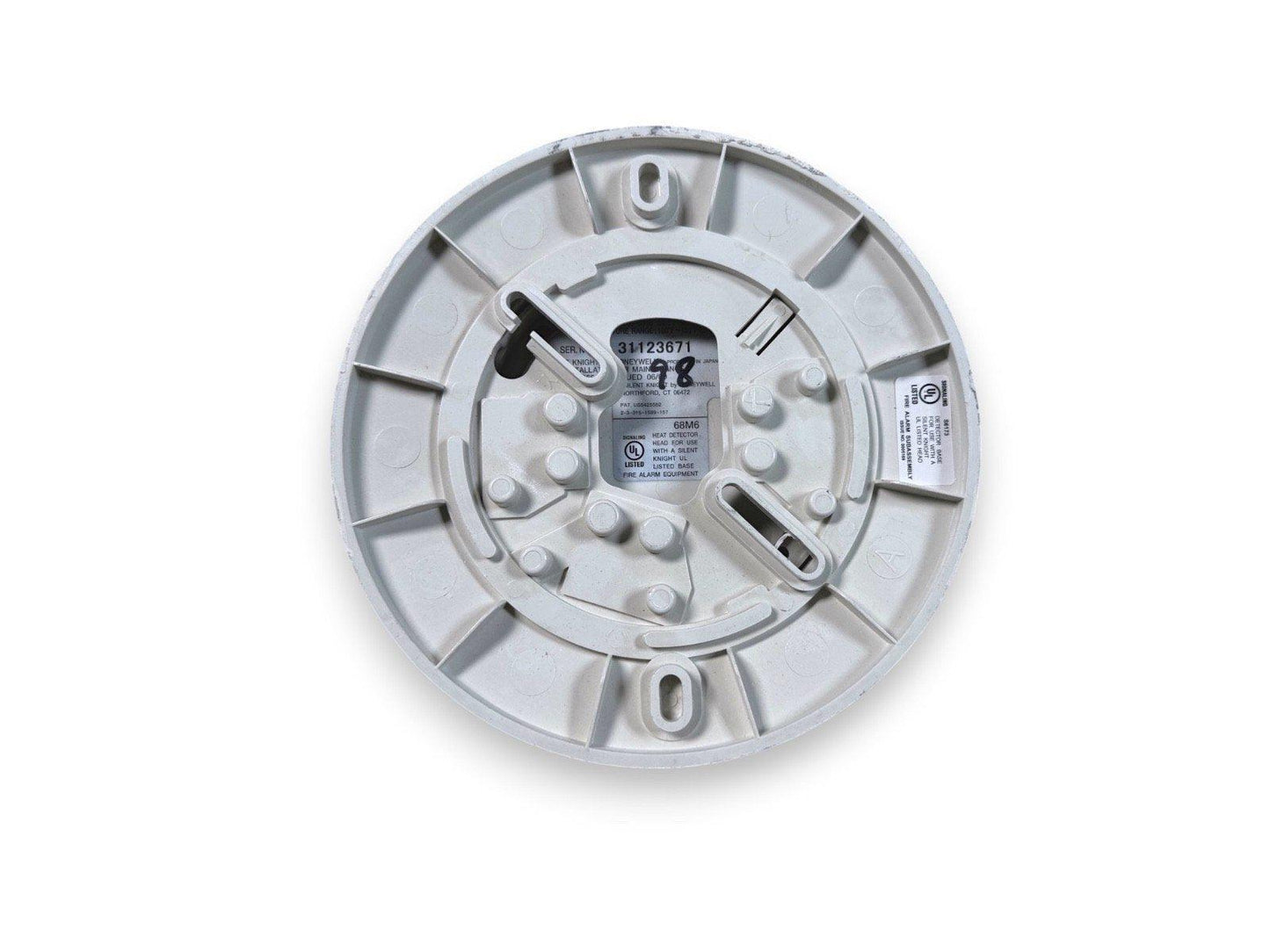 Silent Knight SD505-AHS Fire Alarm Heat Detector Head + Base