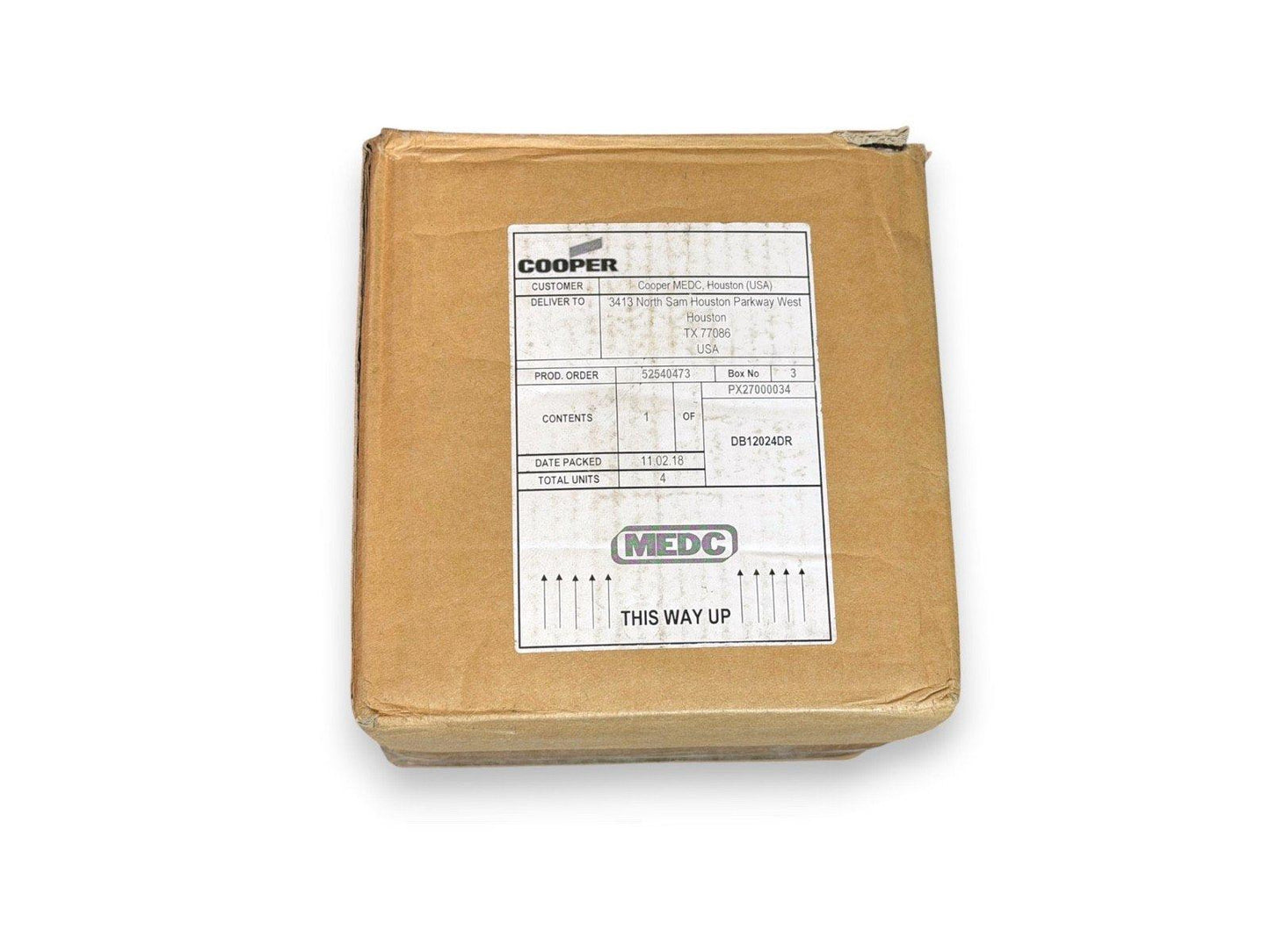 Eaton Wheelock DB12024DR Industrial Multitone Horn 24VDC Red (NEW IN BOX)