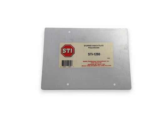 STI STI-1280 Fire Alarm STOPPER II Back Plate (NEW IN BOX)