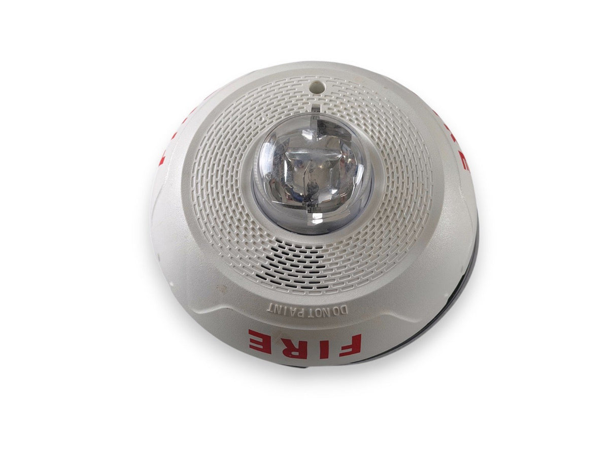 System Sensor PC2WL Fire Alarm Horn Strobe Ceiling White (NEW)