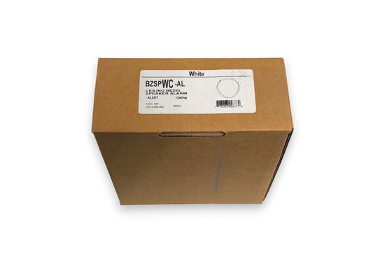 System Sensor BZSPWC-AL Ceiling Bezel Alert Ceiling White (NEW IN BOX)
