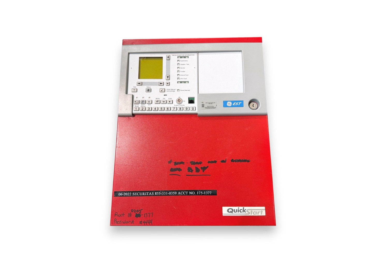 EST Edwards QS1 QuickStart Fire Alarm Control Panel Complete