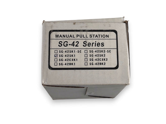 SigCom SG-42SK1 SG-42 Fire Alarm Pull Station (NEW IN BOX)