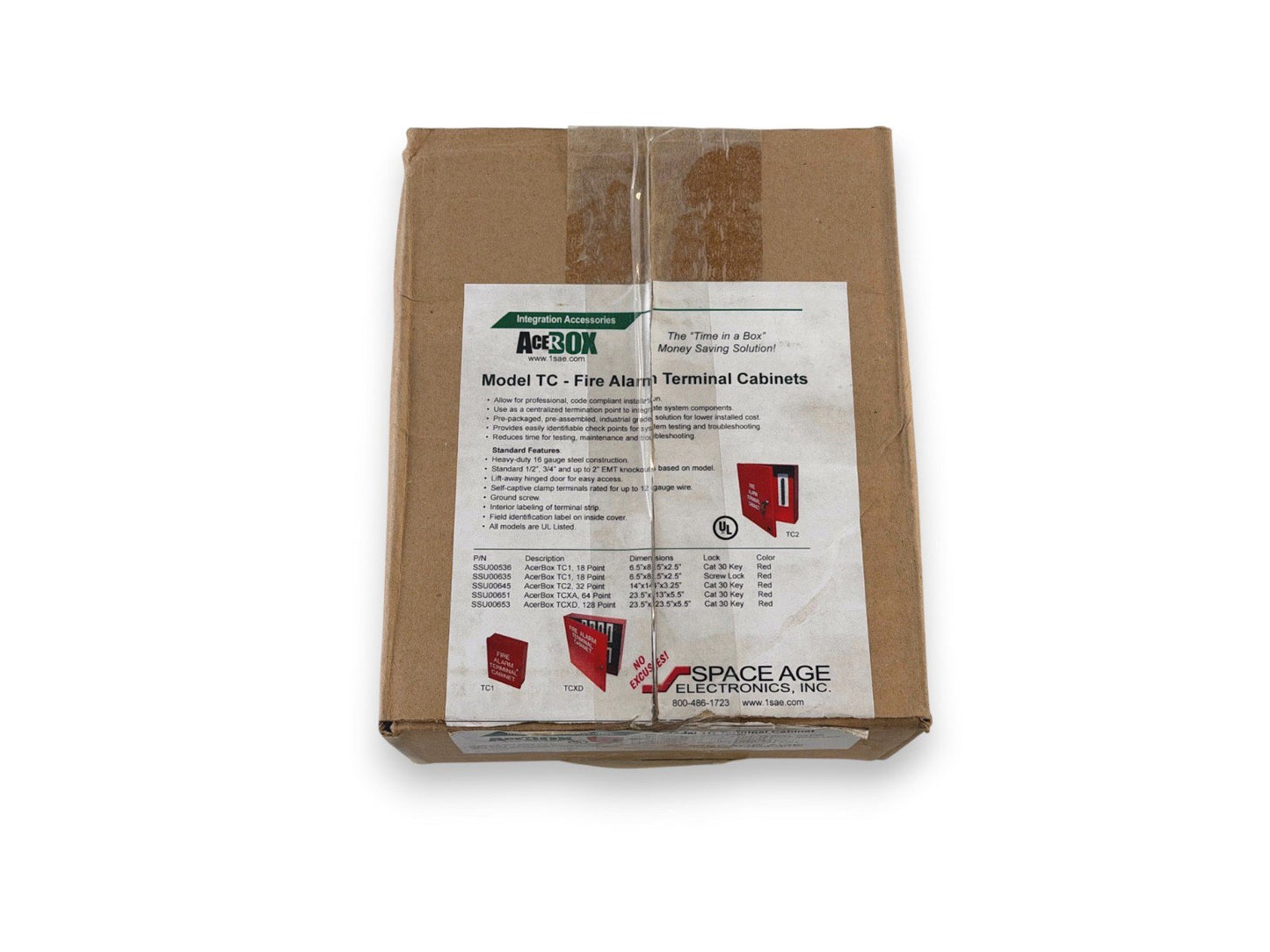 Space Age Electronics SSU00635 AcerBox TC1 TC Terminal Cabinet (NEW IN BOX)