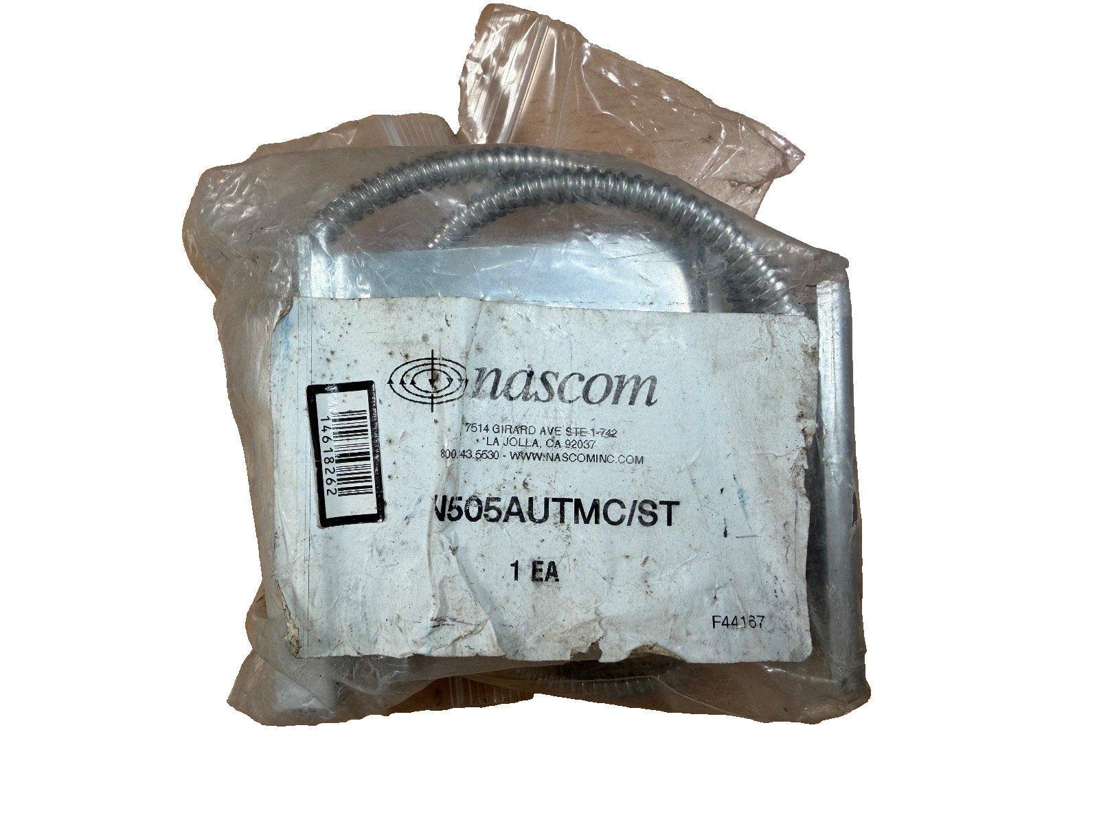 Nascom V505AUTMC/ST fire alarm component in plastic wrap, used surplus equipment