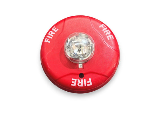 System Sensor SCR Fire Alarm Strobe Ceiling Red