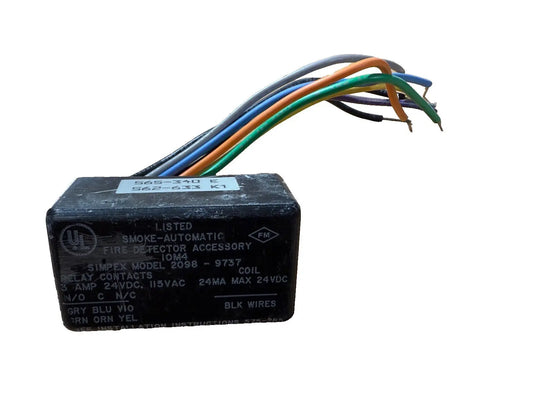 Simplex 2098-9737 Fire Alarm Relay Module Simplex