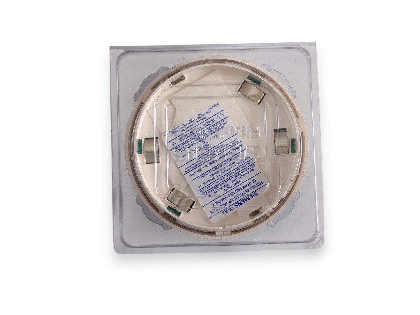 Siemens DI-A3 500-083263 Fire Alarm Ionization Smoke Detector Head (NEW IN BOX)