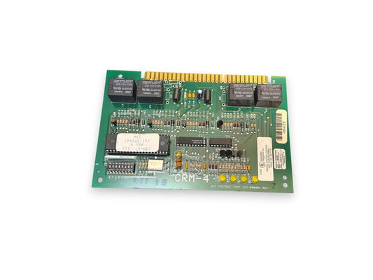 CRM-4 fire alarm control module circuit board with Zettler relays and UL certification
