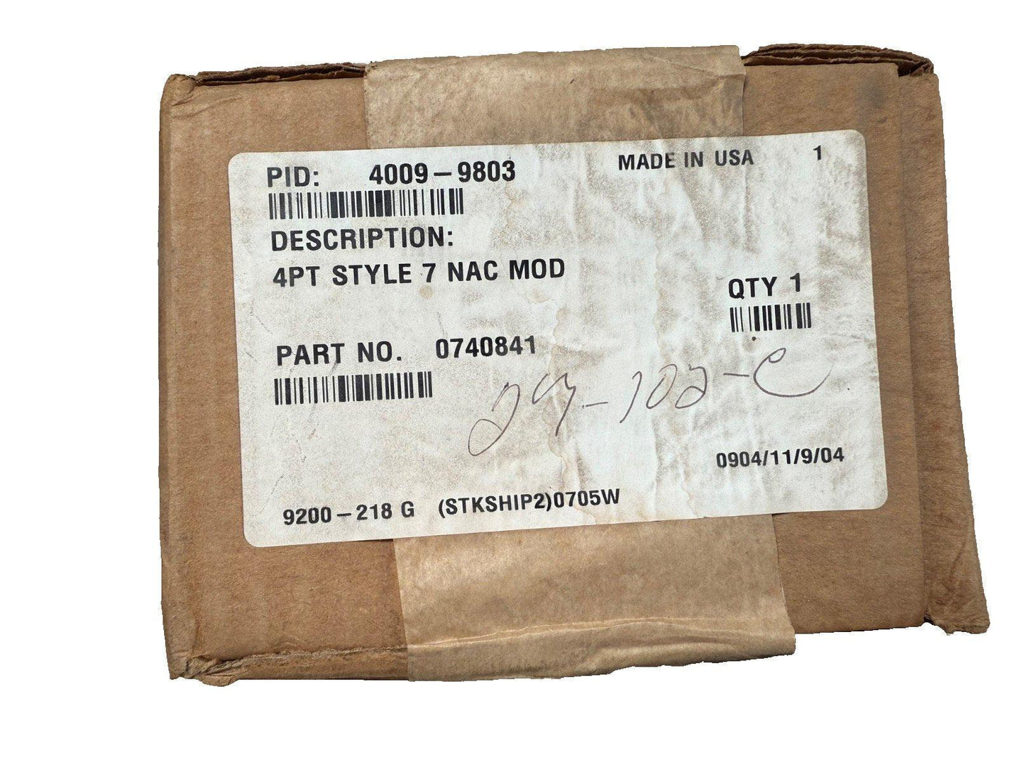 Simplex 4009-9803 Fire Alarm Four Circuit NAC Module (NEW IN BOX)