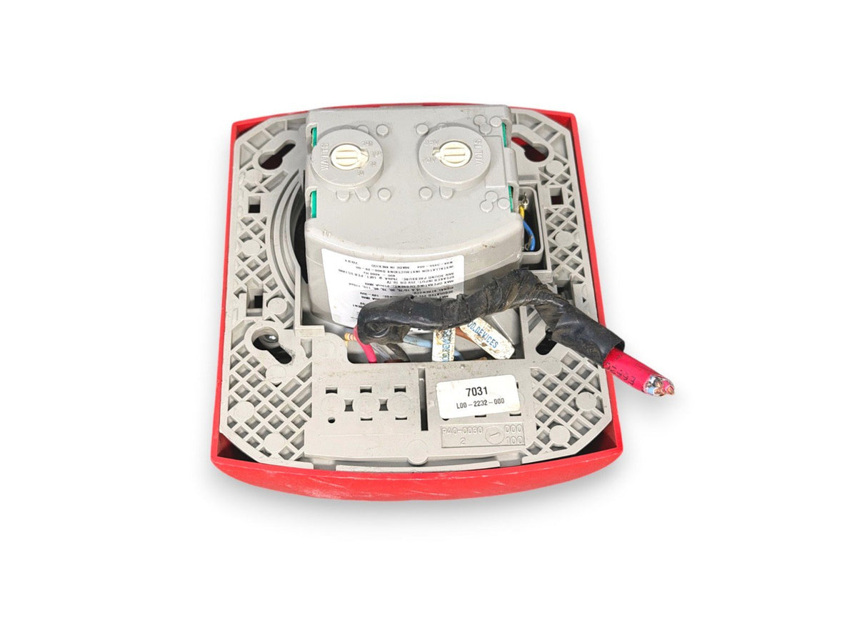 System Sensor SPSR Fire Alarm Speaker Strobe Wall Red