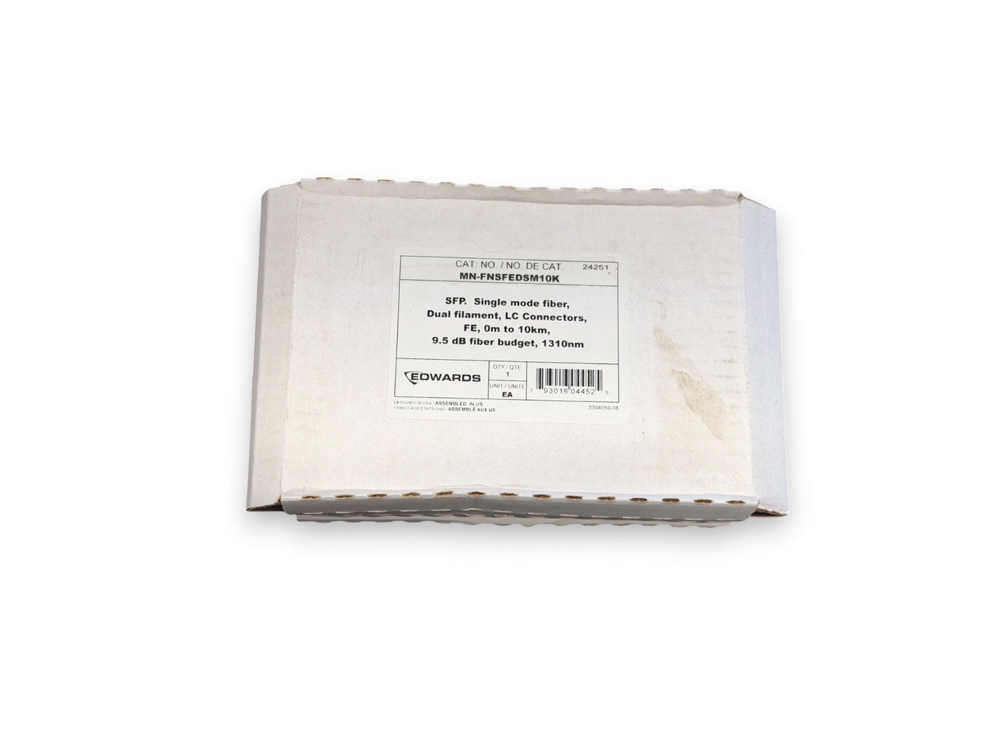 EST Edwards MN-FNSFEDSM10K SFP Single Mode Fiber LC (NEW IN BOX)