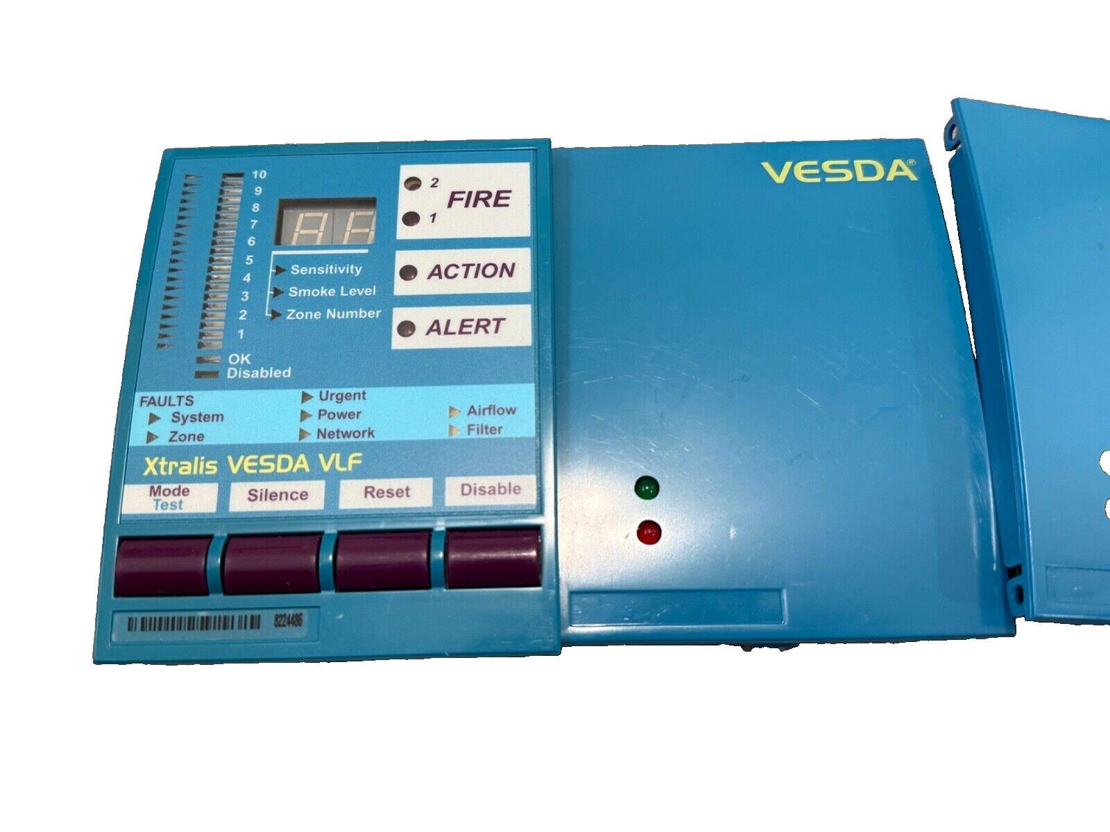 Xtralis VESDA VLF fire alarm control panel with digital display and status indicators
