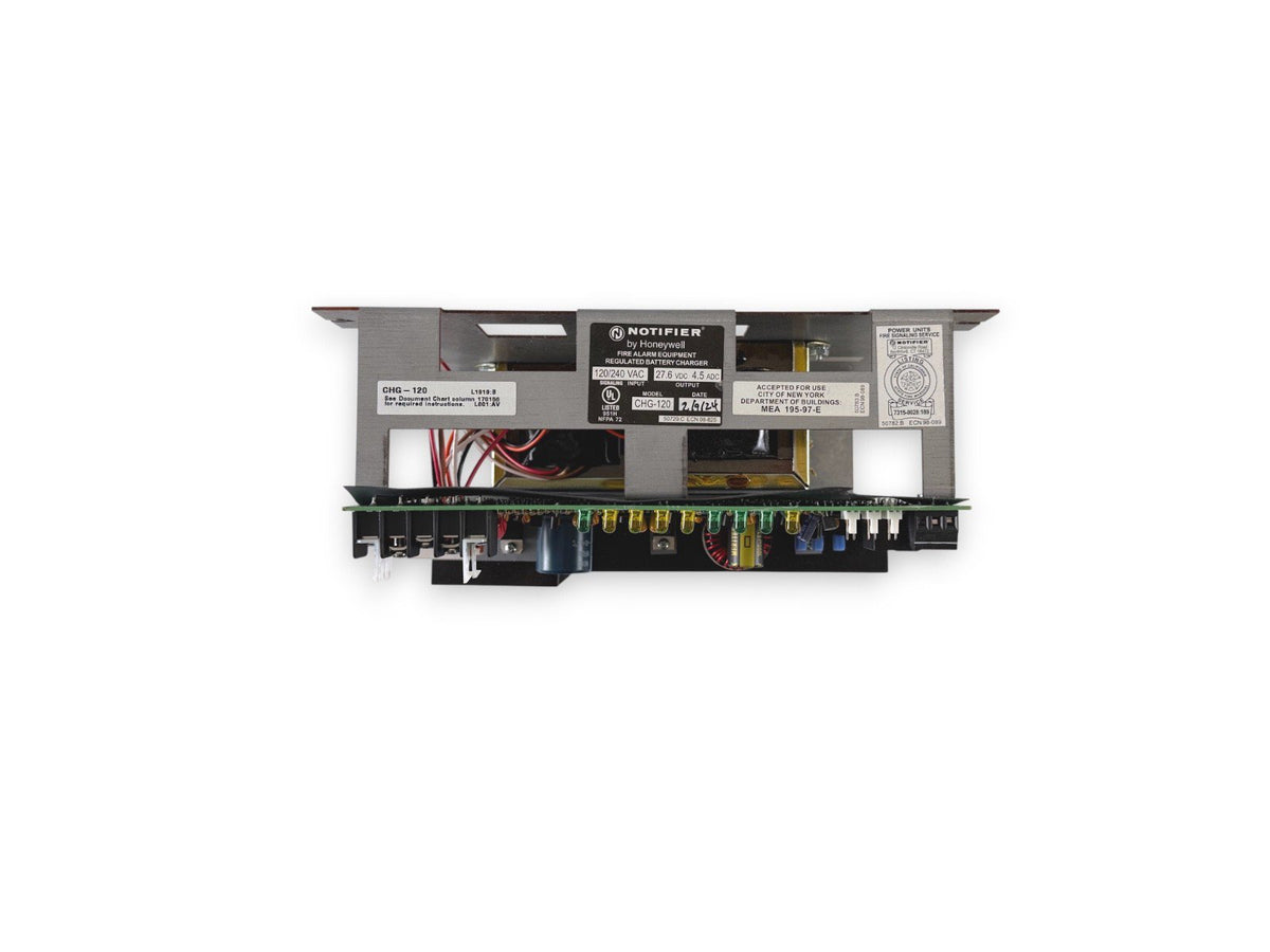 NOTIFIER Gamewell-FCI CHG-120 Fire Alarm Control Panel Battery Charger