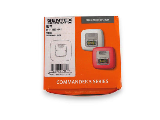 Gentex GSW Fire Alarm Strobe Ceiling White (NEW IN BOX)