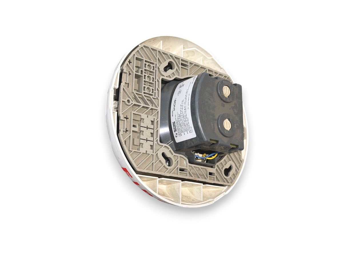 System Sensor SPSCWL Fire Alarm Speaker Strobe Ceiling White