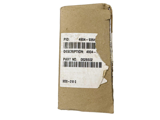 Fire alarm equipment part in cardboard box with PID 4904-9354 and part number 0626602
