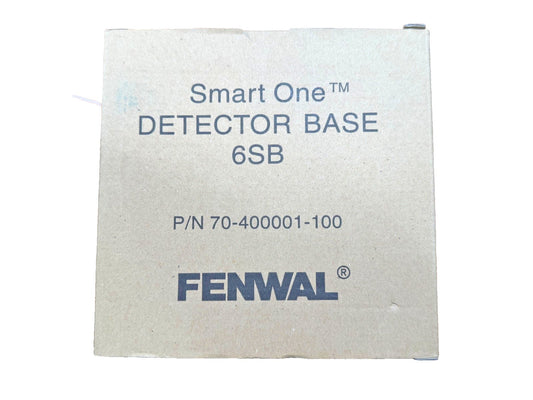 Kidde-Fenwal 70-400001-100 6SB SmartOne Detector Base (NEW IN BOX)