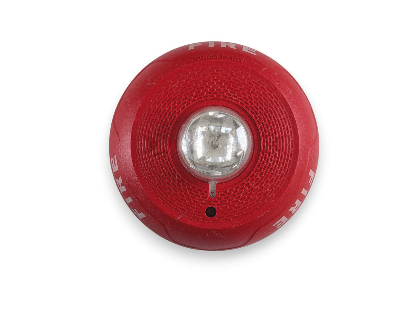 System Sensor SCRL Fire Alarm Strobe Ceiling Red