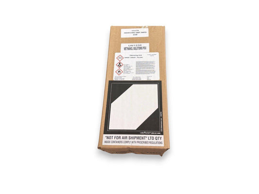 Odorizing Unit for fire alarm systems, labeled UN1230 Methanol Solutions, packaged for safe ground shipping only